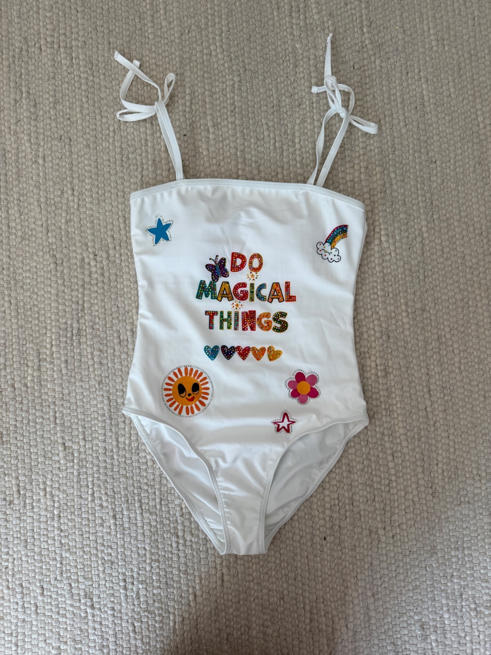 Lola & The Boys Do Magical Things White Girls' One-Piece Swimsuit